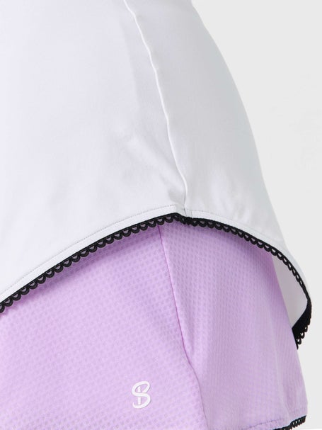 Sofibella Womens Mystic Sunrise Scallop Trim Skirt