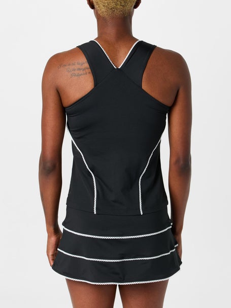 Sofibella Womens Mystic Sunrise Scallop Trim Tank