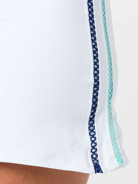 Sofibella Womens Perfect Storm Back Pleat Skirt