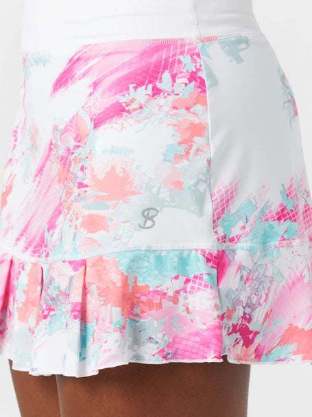 Sofibella Womens UV Print Skirt - Net Rose