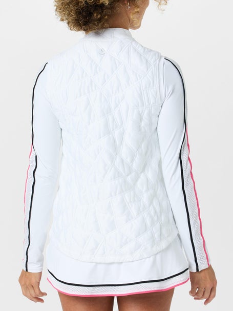 Sofibella Womens Core Quilt Vest - White