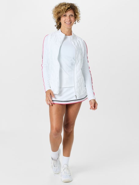Sofibella Womens Core Quilt Vest - White