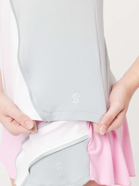 Sofibella Womens Reflective Sleeveless Tank