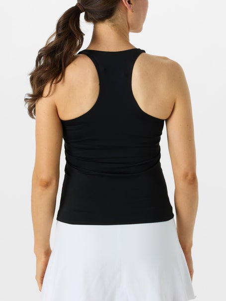 Sofibella Womens UV Racerback Tank - Black