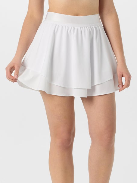 Skechers Womens Court Layer Skirt - White