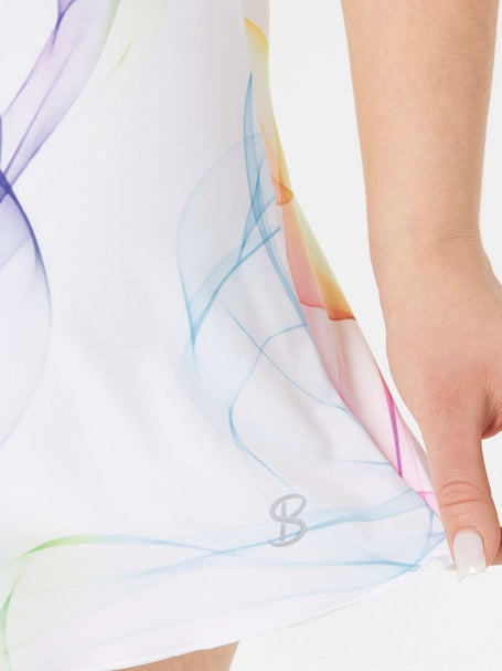 Sofibella Womens 14 UV Print Skirt - Spectrum