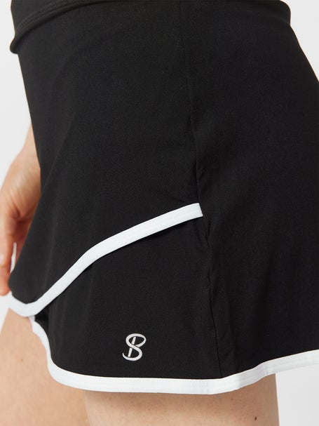 Sofibella Womens UV 14 Border Skirt - Black