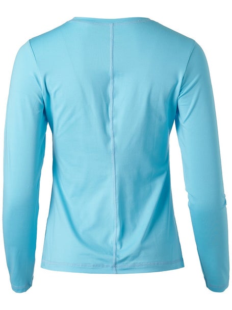 Sofibella Womens UV Long Sleeve - Blue