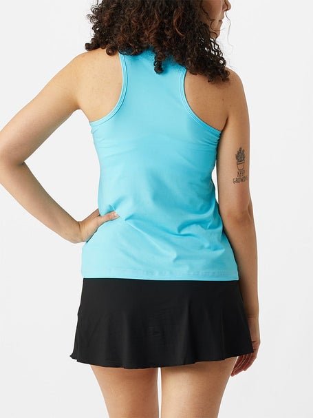 Sofibella Womens UV Racer Tank - Blue