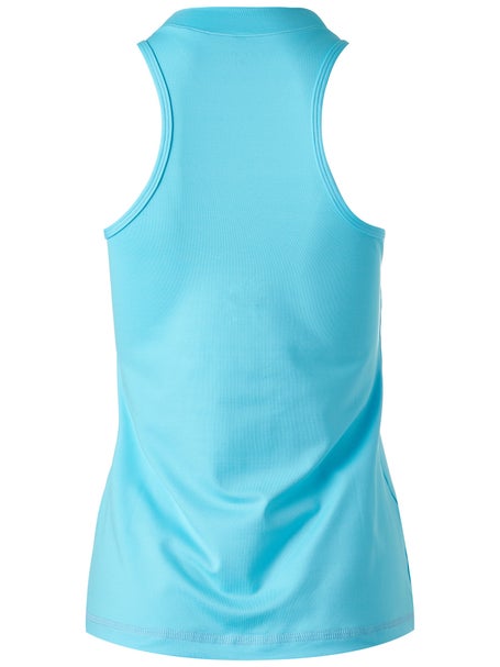 Sofibella Womens UV Racer Tank - Blue