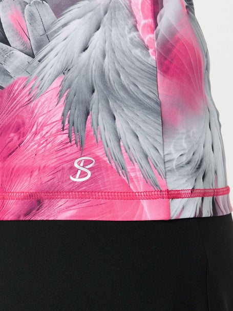 Sofibella Womens UV Feather Tank - Phoenix