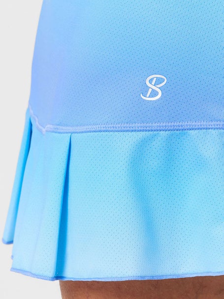 Sofibella Womens UV Print Skirt - Aqua Ombre