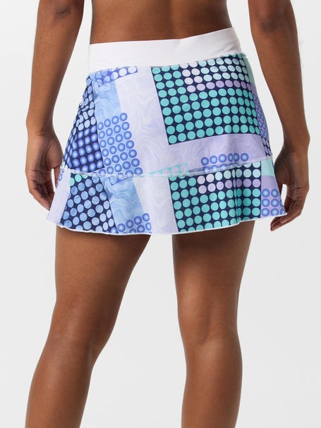Sofibella Womens UV Print Skirt - Multidots