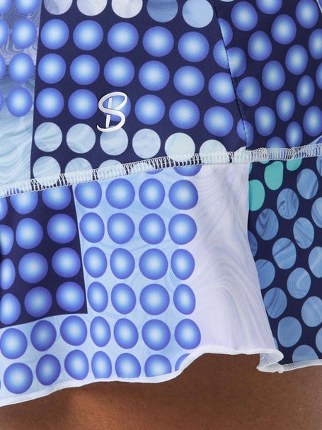 Sofibella Womens UV Print Skirt - Multidots