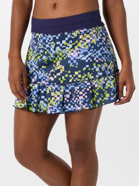 Sofibella Womens UV Print Skirt - Mixed Pixels