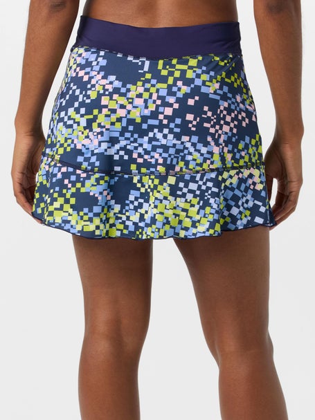 Sofibella Womens UV Print Skirt - Mixed Pixels
