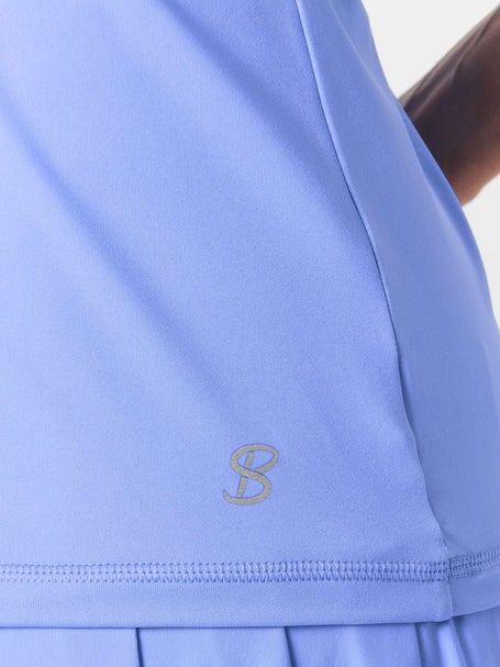 Sofibella Womens UV Racer Tank - Periwinkle
