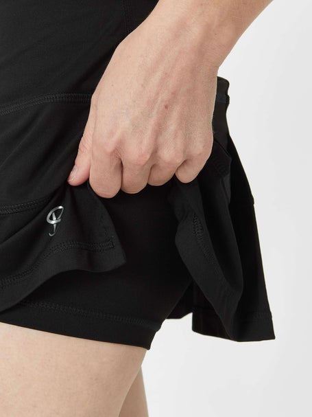 Sofibella Womens UV Solid Skirt - Black