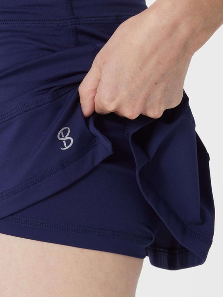 Sofibella Womens UV Solid Skirt - Navy