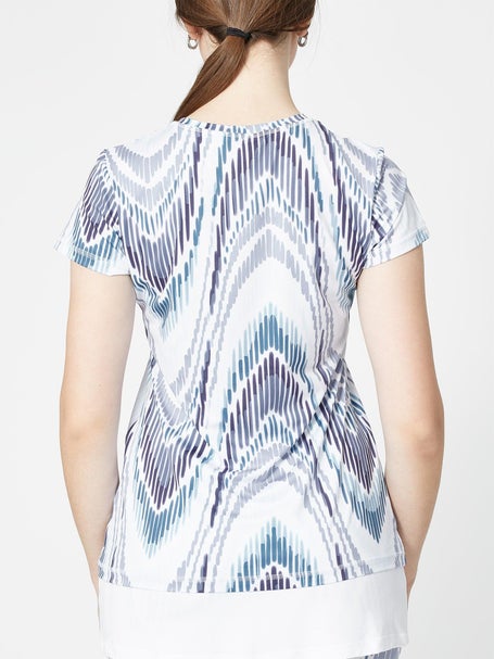 Sofibella Womens UV Feather Top - Echo