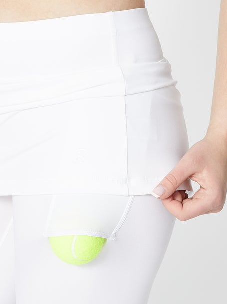 Sofibella Womens Warmer Skirt Legging - White