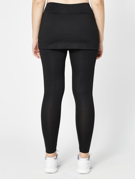 Sofibella Womens Warmer Skirt Legging - Black