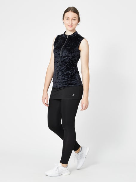 Sofibella Womens Warmer Skirt Legging - Black