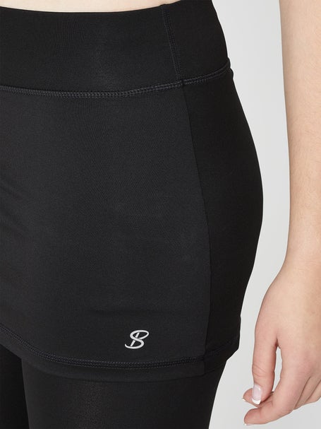 Sofibella Womens Warmer Skirt Legging - Black