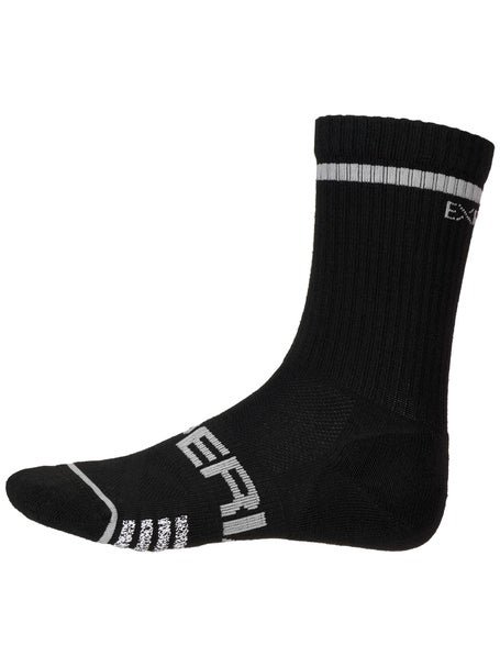 Thorlo Experia Thin Cushion Crew Sock Black