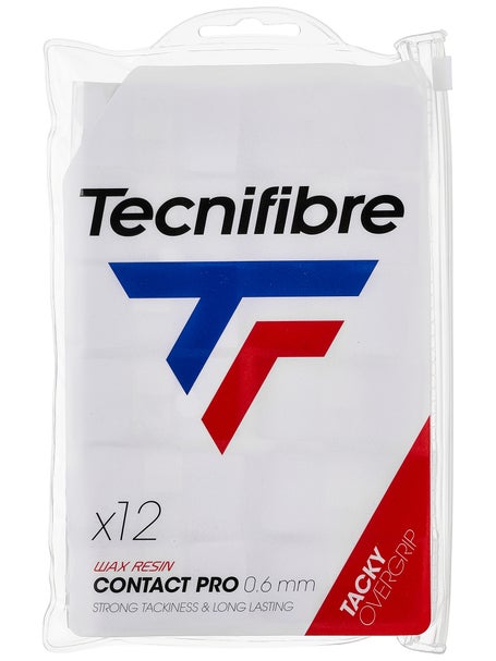 Tecnifibre Pro Contact Overgrip 12 Pack White
