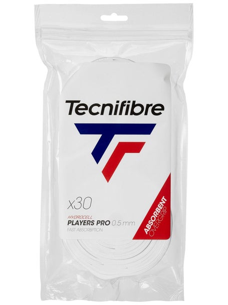 Tecnifibre Pro Players Overgrip 30 Pack White