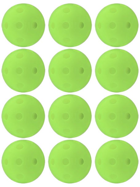 Tourna Indoor Pickleballs - Lime Green