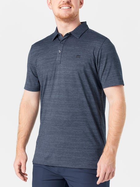 Travis Mathew Mens Heater Polo - Indigo
