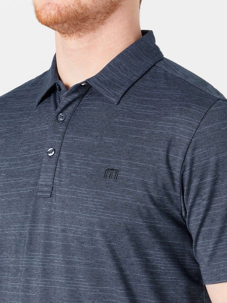 Travis Mathew Mens Heater Polo - Indigo