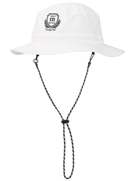Travis Mathew Mens Local Favorites Bucket Hat - White