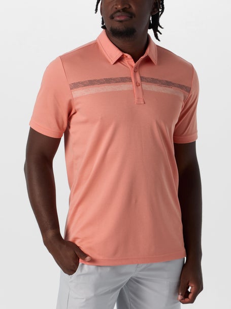 Travis Mathew Mens Summer Roaming Routes Polo