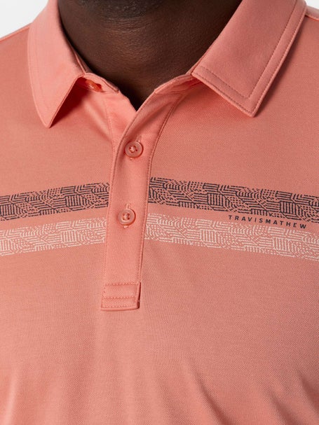 Travis Mathew Mens Summer Roaming Routes Polo