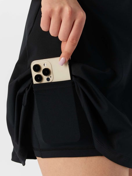 Travis Mathew Womens Moveknit Zip Dress - Black