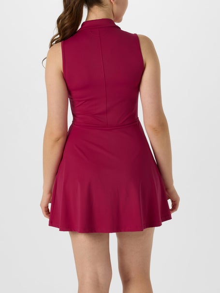 Travis Mathew Womens Summer Moveknit Zip Dress