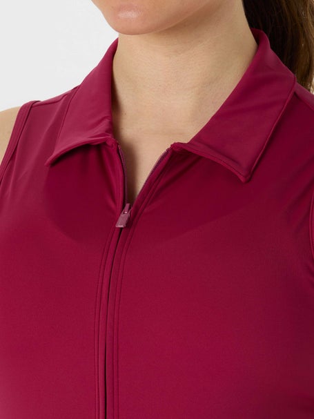 Travis Mathew Womens Summer Moveknit Zip Dress