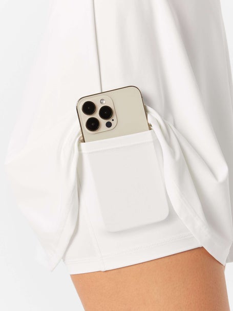 Travis Mathew Womens Moveknit Zip Dress - White