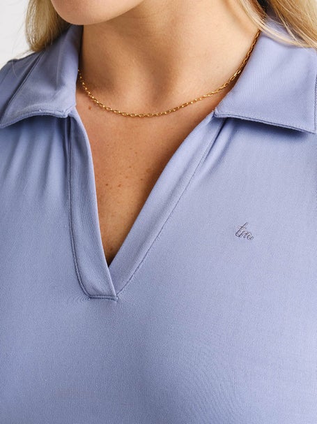 Travis Mathew Womens Spring Crop Sleeveless Polo