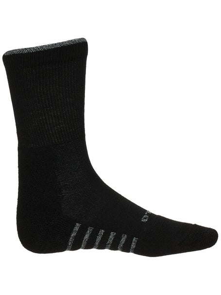 Thorlo Pickleball Light Cushion Crew Sock Black