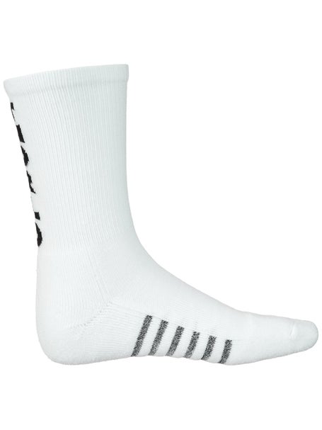 Thorlo Pickleball Light Cushion Crew Sock White