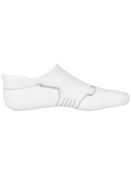 Thorlo Pickleball Light Cushion No Show Sock White