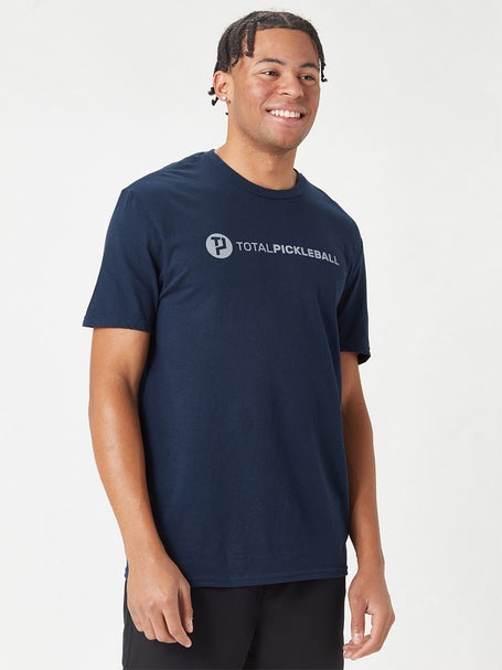 Total Pickleball Promo T-Shirt - Navy/Grey