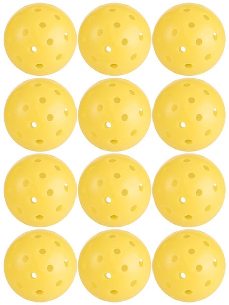 Tourna Strike Outdoor Pickleballs - Yellow