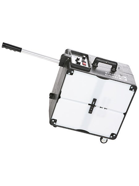 Tennis Tutor Ball Machine With Dual 2-Line