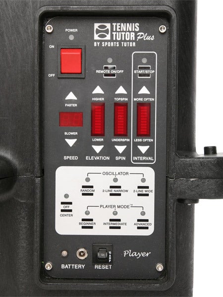 Tennis Tutor Plus Player Ball Machine