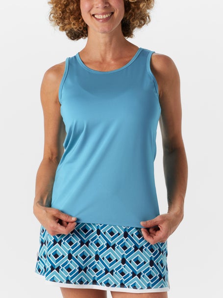 Tail Womens Deep Blue Sea Celosia Tank